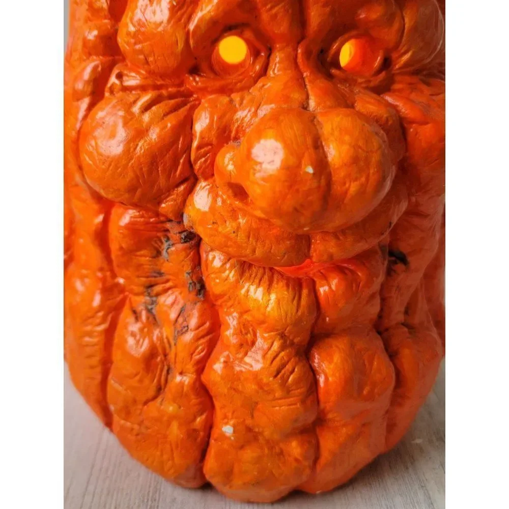 Accents unlimited unique old‎ pumpkin light up grandma Halloween vintage